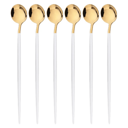 6 - Pack Stainless Steel Barista Spoon (8 Colors)Utensils for Coffee