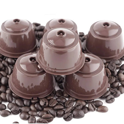 6 Reusable Coffee Capsules Kit for DG MachinesUtensils for Coffee
