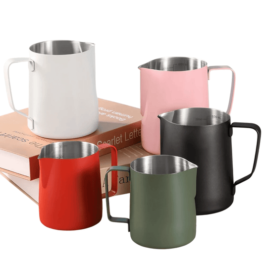 600ml Stainless Steel Milk Frothing Pitcher (5 Colors)Utensils for Coffee