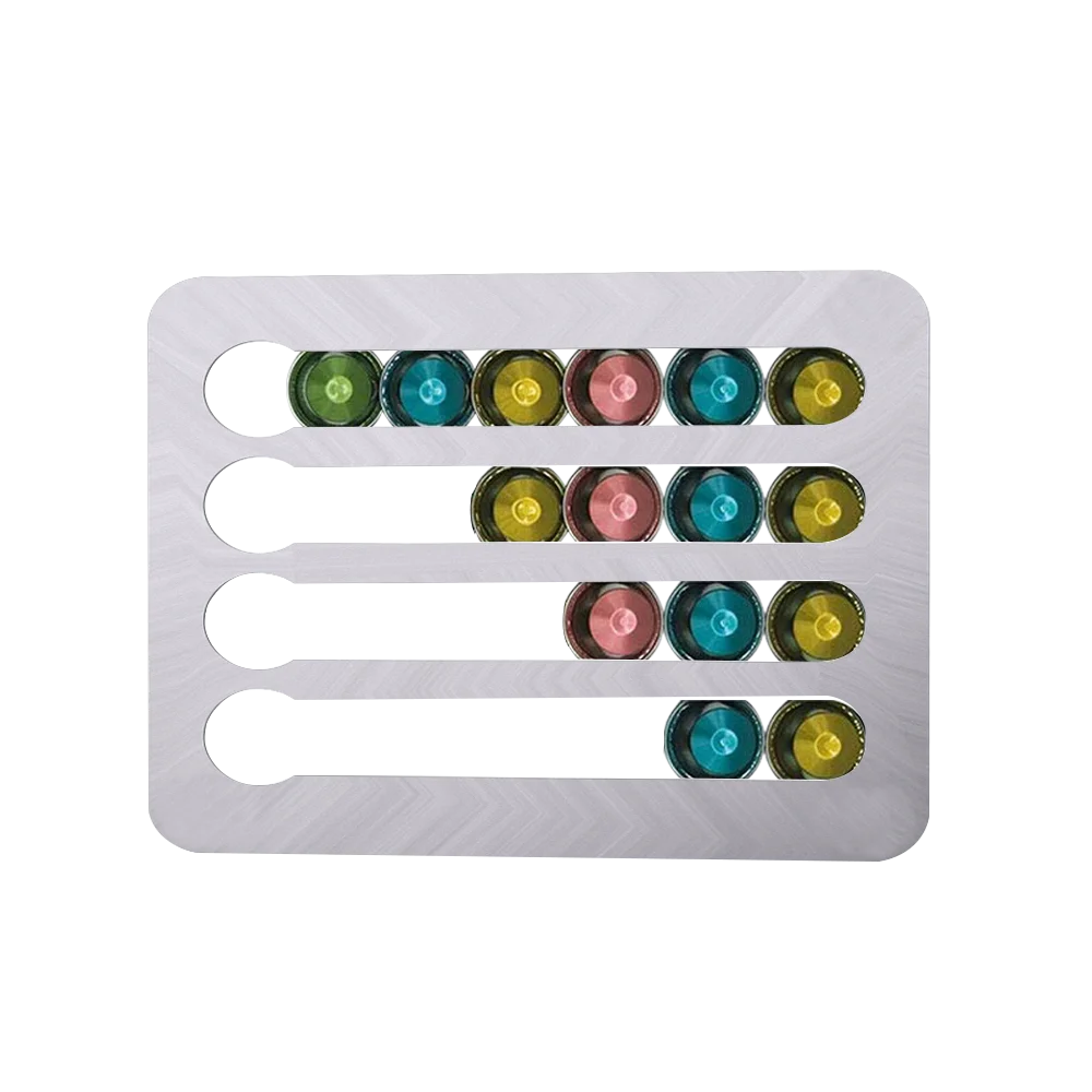 White coffee capsules holder 