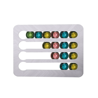 White coffee capsules holder 