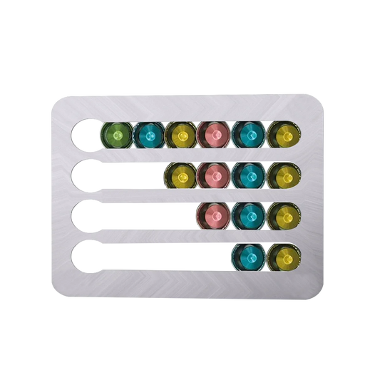 White coffee capsules holder 