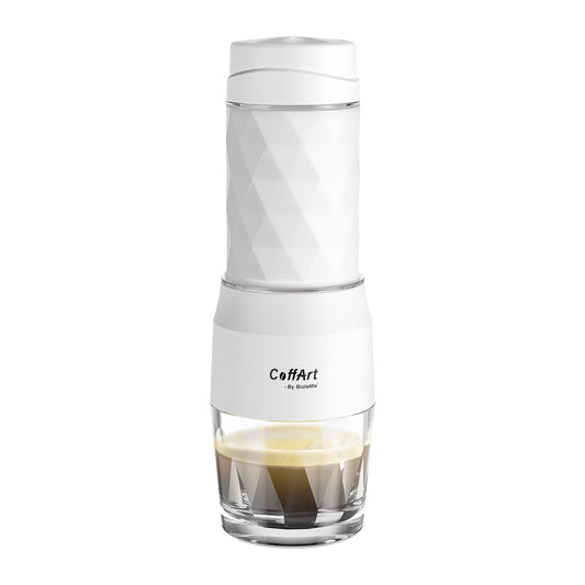 White Portable Coffee Maker