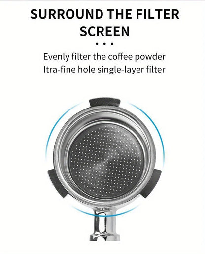 Oak - 51mm Bottomless Coffee Portafilter with 3 Ears