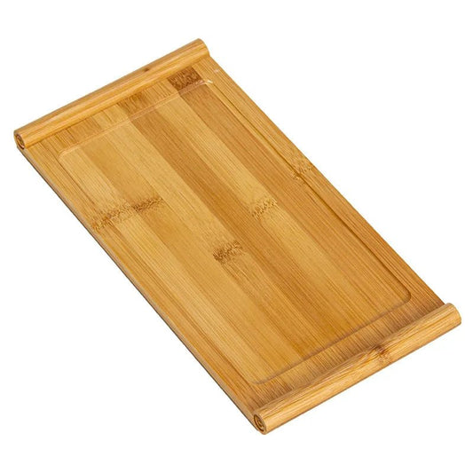 wooden Coffee Tray on a white background
