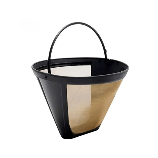 Black Reusable Basket Coffee FilterUtensils for Coffee