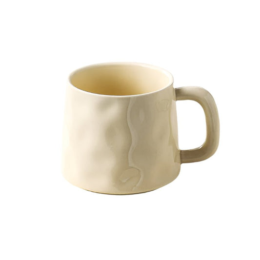 Cream Ceramic Coffee Mug (380 ml)Utensils for Coffee