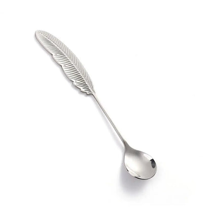 Feather - Shaped Coffee SpoonUtensils for Coffee