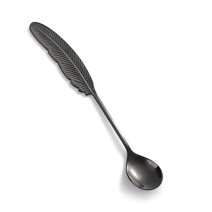 Feather - Shaped Coffee SpoonUtensils for Coffee
