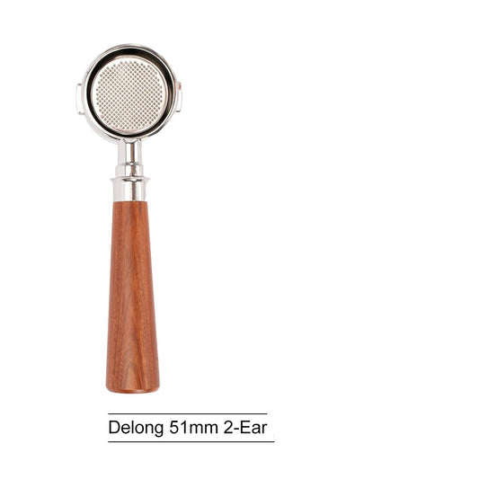 Oak - 51mm Bottomless Coffee Portafilter with 2 EarsUtensils for Coffee