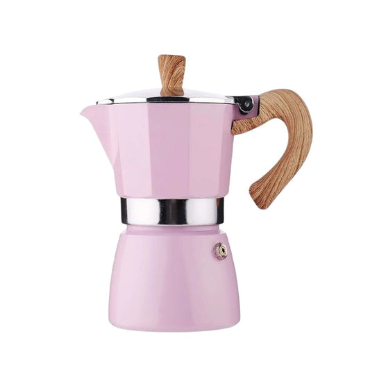 Vintage Pink Moka Pot (2 Sizes)