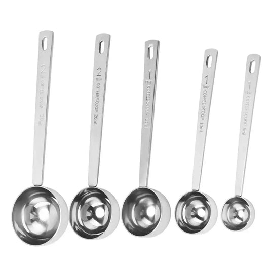 Precision Barista Measuring Scoop - Stainless Steel (5 sizes)Utensils for Coffee