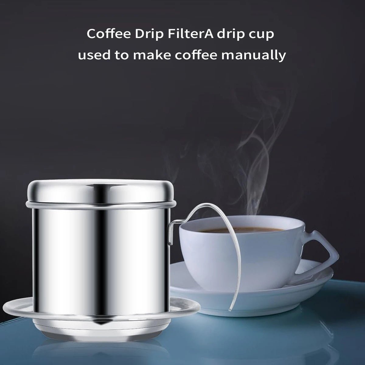 Silver Vietnamese Coffee MakerUtensils for Coffee