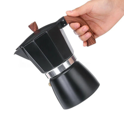 Vintage Black Moka Pot (2 Sizes)Utensils for Coffee