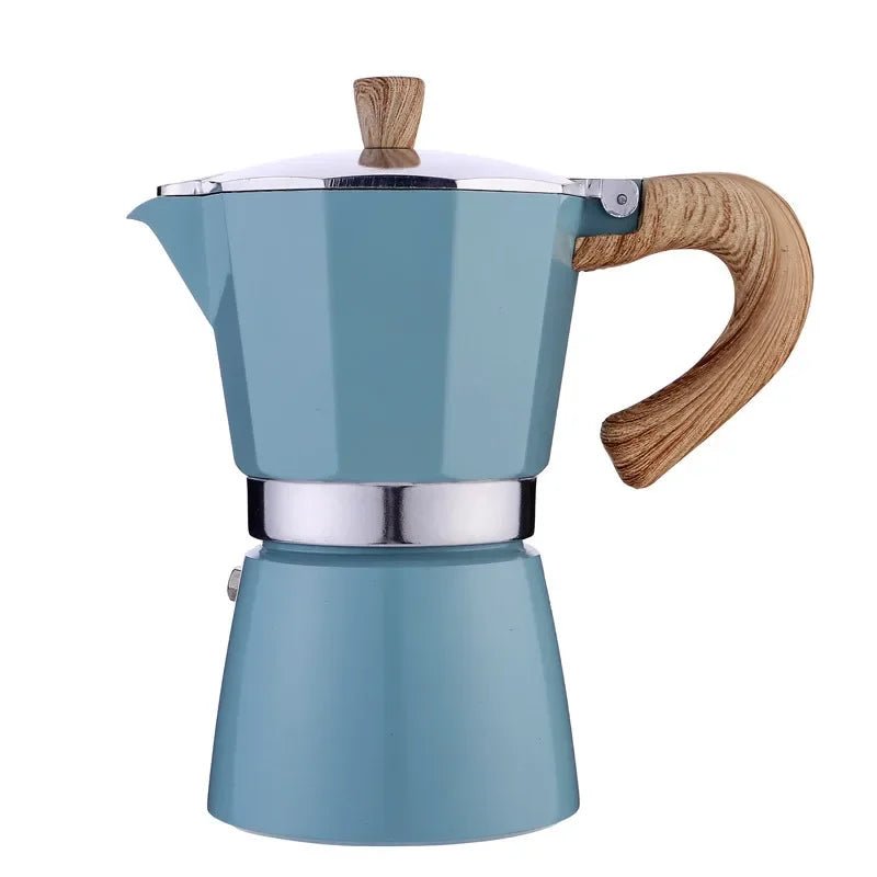 Vintage Blue Moka Coffee Pot 150mlUtensils for Coffee