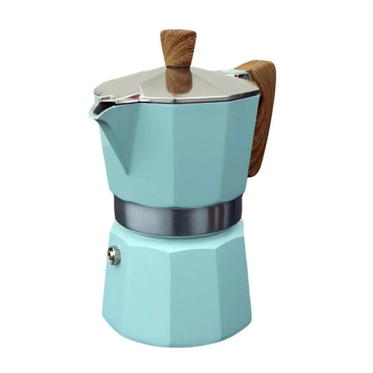 Vintage Blue Sky Moka Pot (2 Sizes)Utensils for Coffee