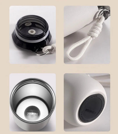 White Stainless Steel Tumbler (2 Sizes)