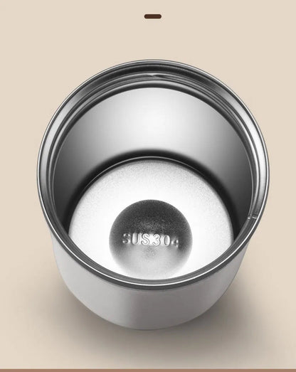 White Stainless Steel Tumbler (2 Sizes)Utensils for Coffee